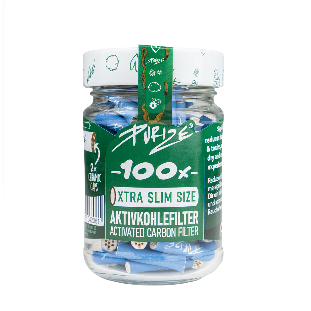 Aktivkohlefilter Xtra Slim Size 100 Stk.